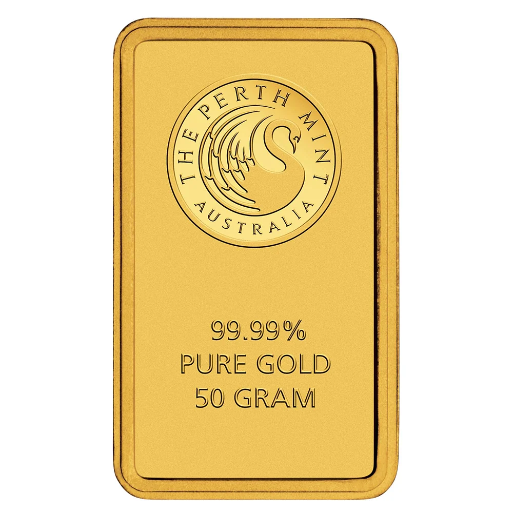 Perth Mint Kangaroo 50 gram Gold Bar (In Assay) - Image 3