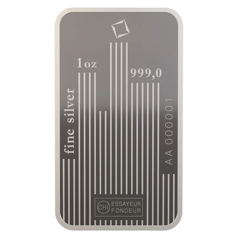 Valcambi Skyline 1 oz Silver Bar (In Assay) - Image 4